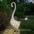 Luminous Iron Swan Lamp